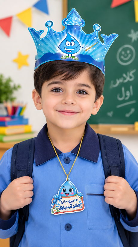 جشن آب کلاس اولی گیفت جشن آب آویز جشن آب